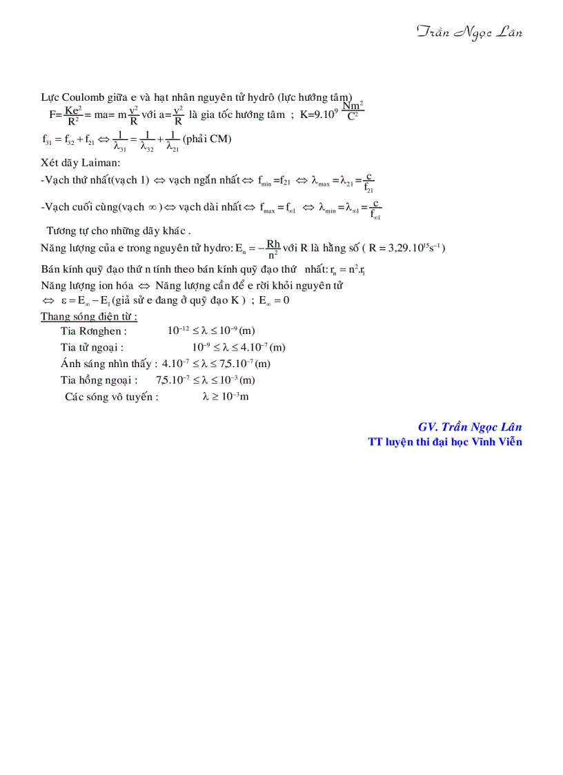 image for page Lí thuyết Sóng hạt ánh sáng