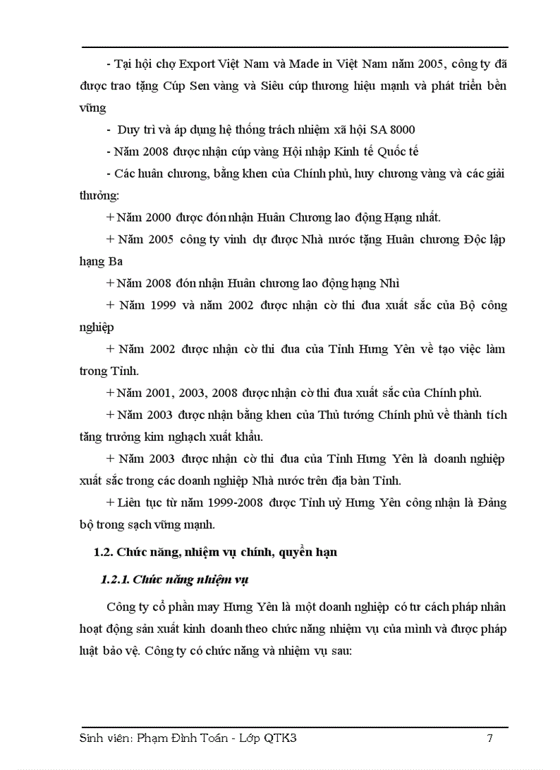 image for page Hoạt động quản lý và công tác kế toán nguyên vật liệu công cụ dụng cụ tại công ty cổ phần may hưng yên