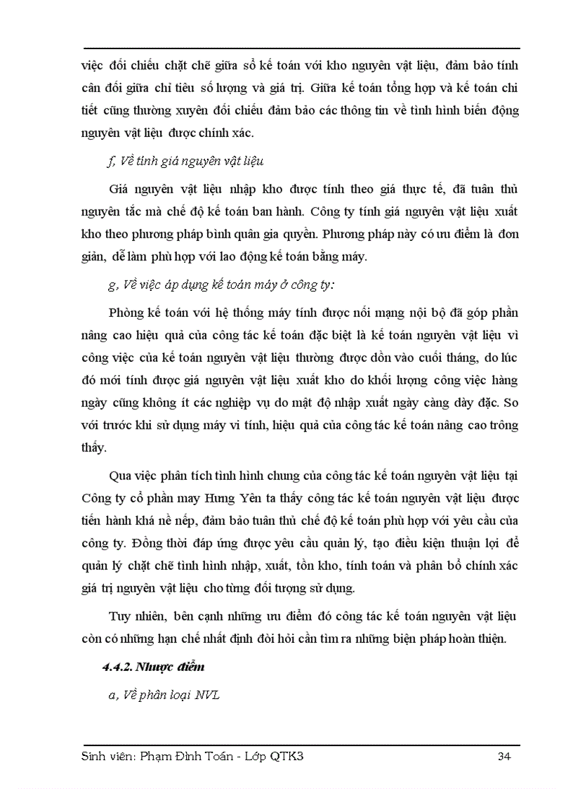 image for page Hoạt động quản lý và công tác kế toán nguyên vật liệu công cụ dụng cụ tại công ty cổ phần may hưng yên
