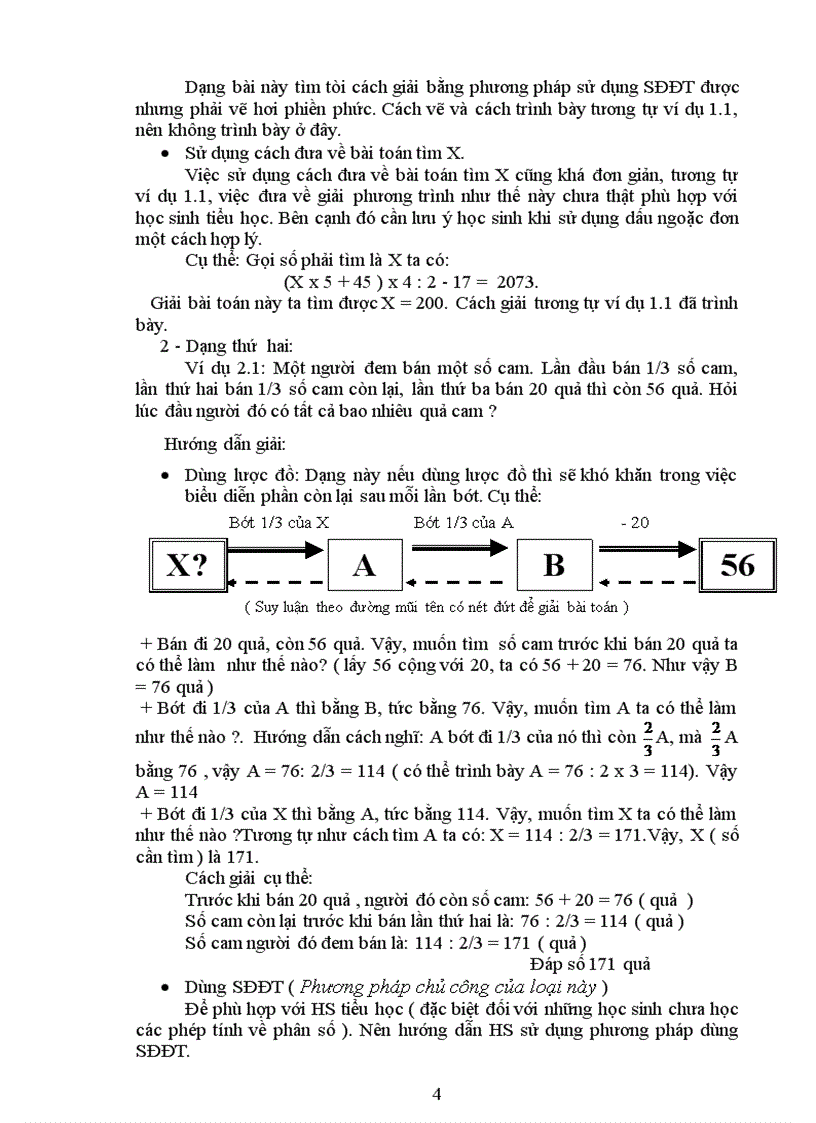 image for page Phân loại và giải bài toán bằng phương pháp tính ngược từ cuối