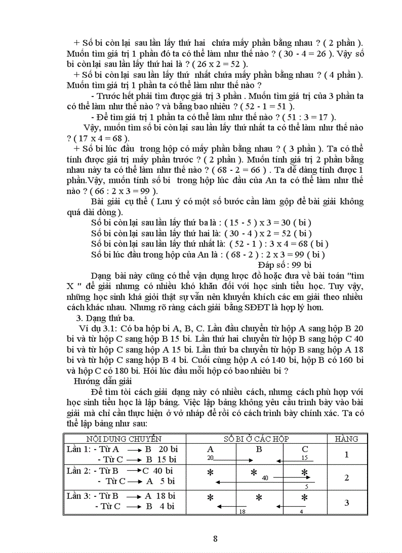 image for page Phân loại và giải bài toán bằng phương pháp tính ngược từ cuối