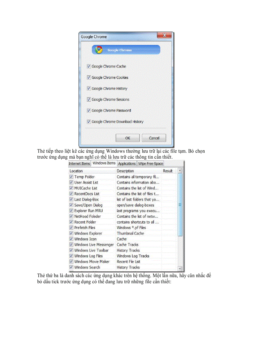 image for page Dọn file rác và lịch sử lướt web trên tất cả trình duyệt và ứng dụng