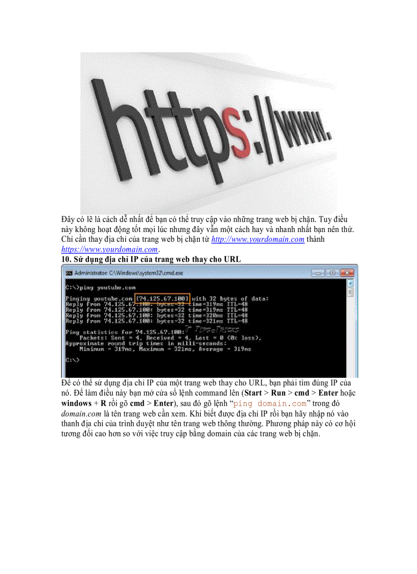 image for page 10 cách truy cập các Website bị chặn