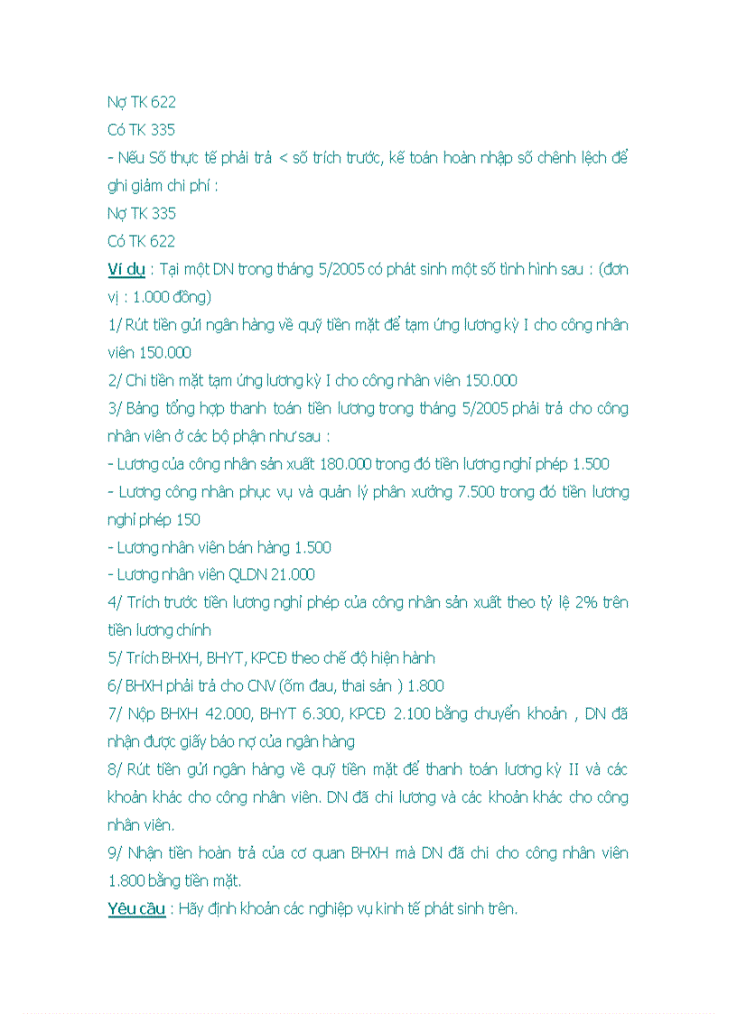 image for page Kế toán tiền lương và các khoản trích theo lương 1