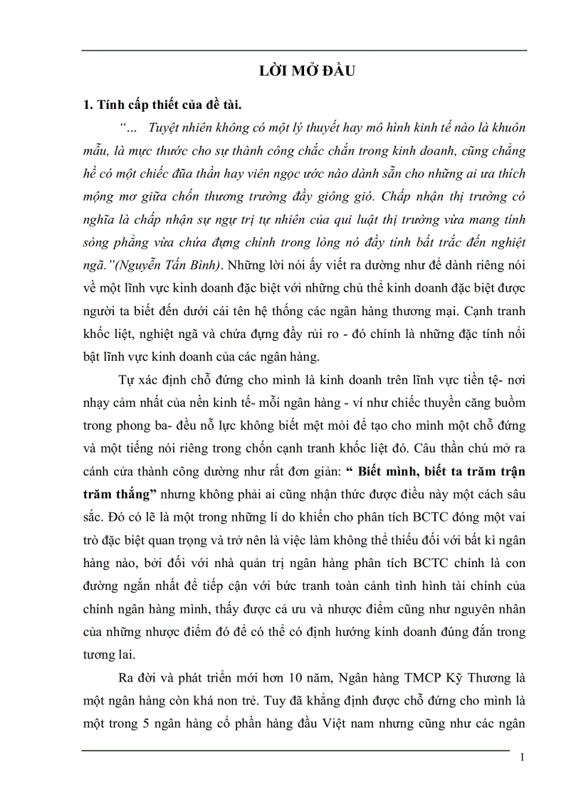 image for page Phân tích báo cáo tài chính techcombank