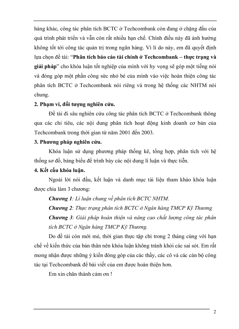 image for page Phân tích báo cáo tài chính techcombank