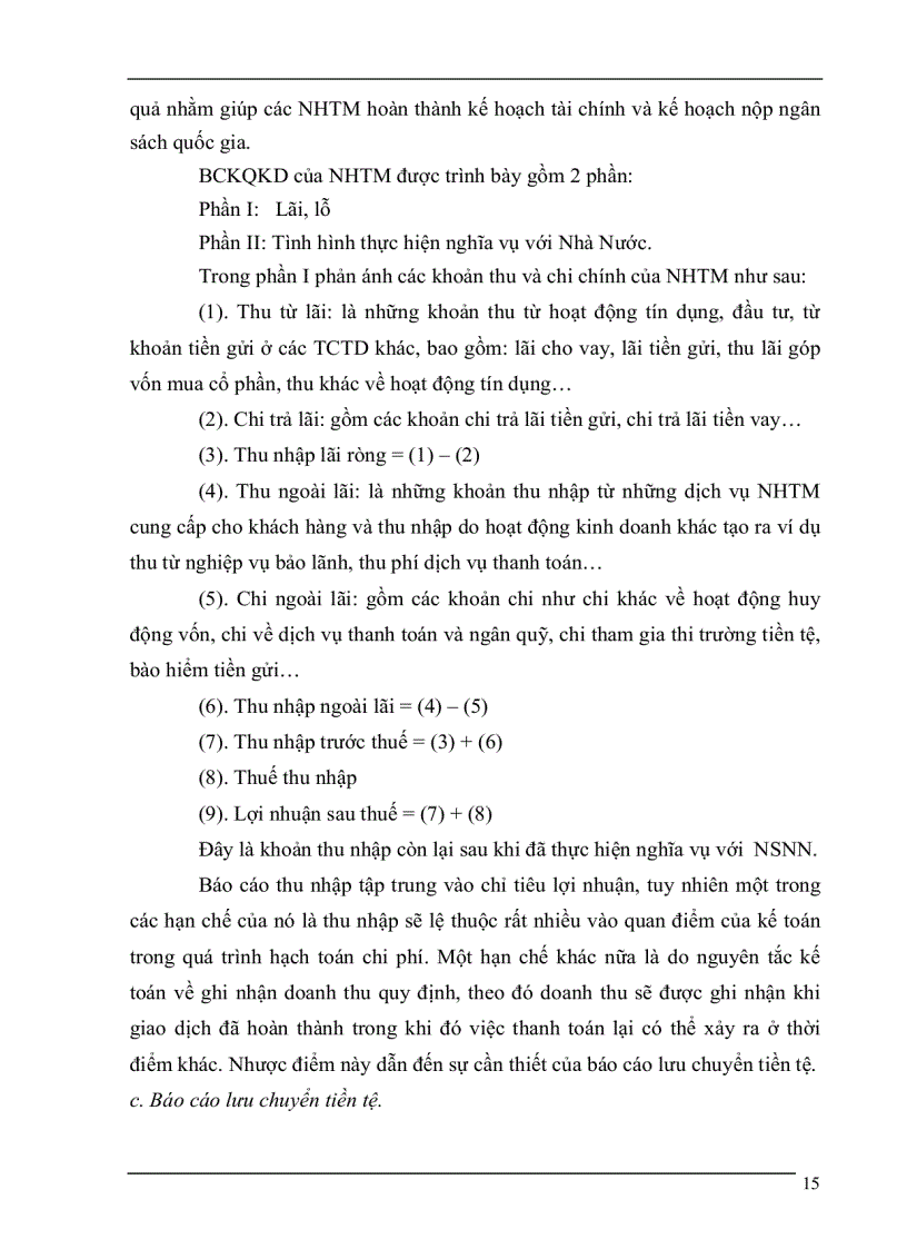 image for page Phân tích báo cáo tài chính techcombank