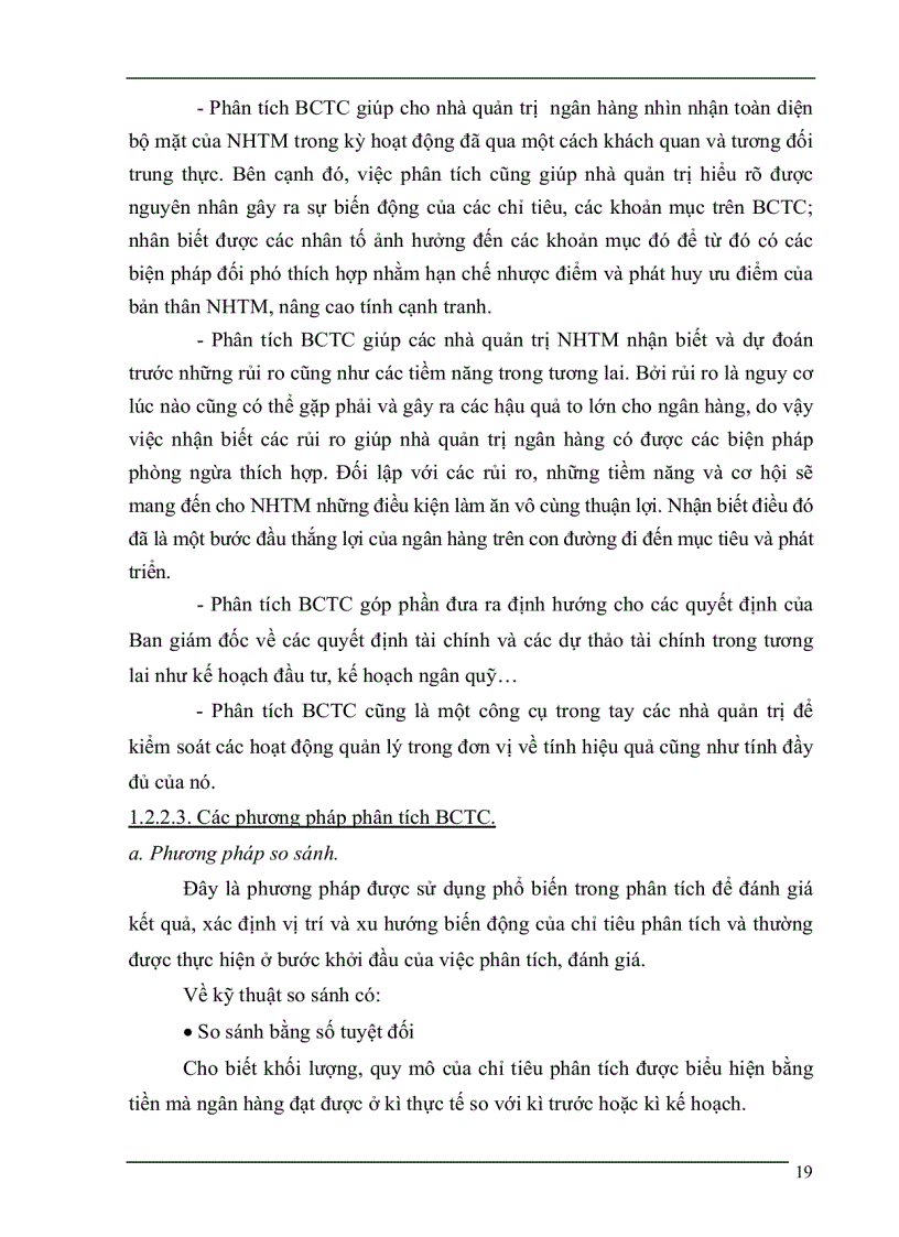 image for page Phân tích báo cáo tài chính techcombank