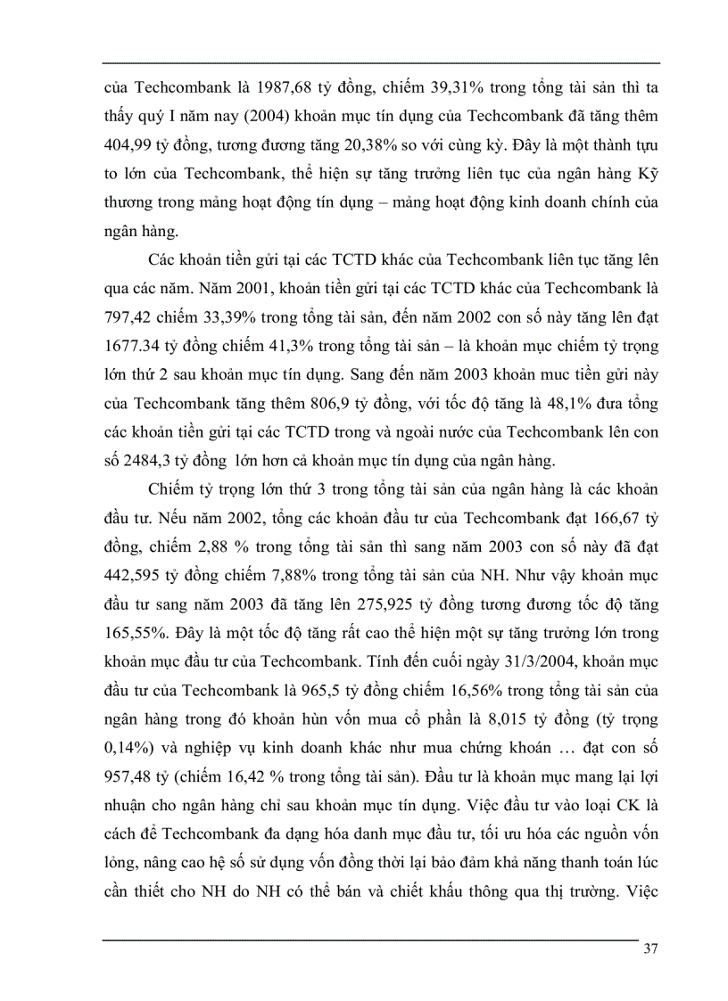 image for page Phân tích báo cáo tài chính techcombank