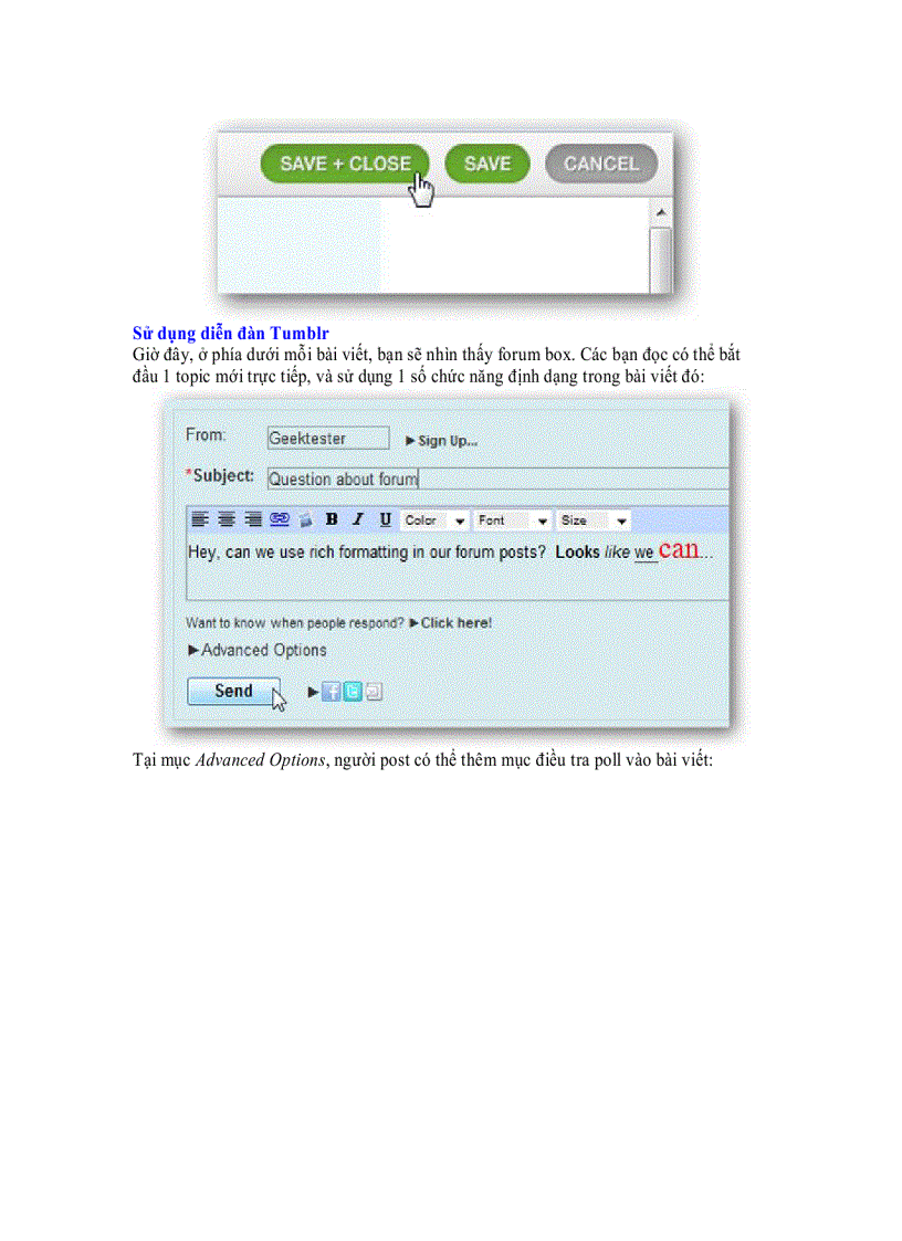image for page Hướng dẫn ghép thêm forum bất kỳ vào blog Tumblr
