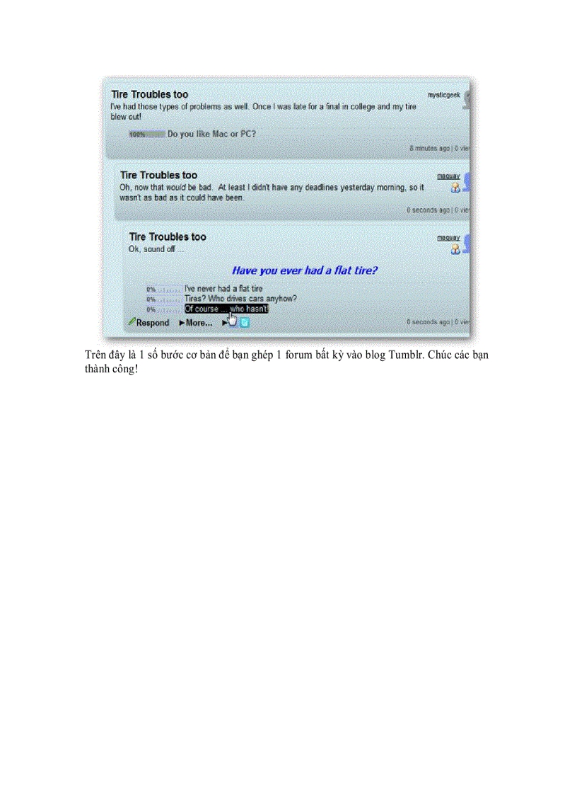 image for page Hướng dẫn ghép thêm forum bất kỳ vào blog Tumblr
