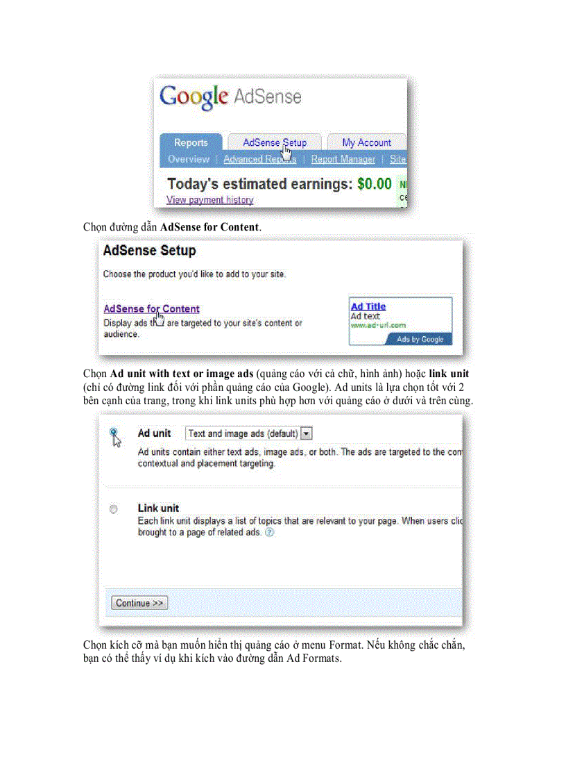 image for page Thêm Google AdSense vào Tumblr Blog