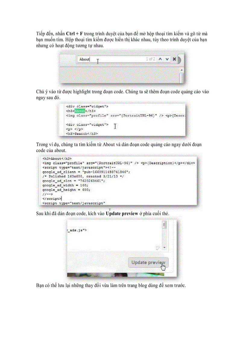 image for page Thêm Google AdSense vào Tumblr Blog