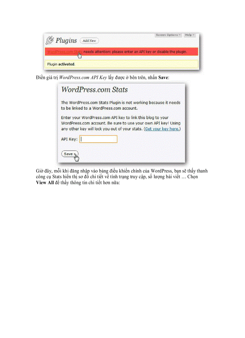 image for page Thêm các tính năng của WordPress com vào blog