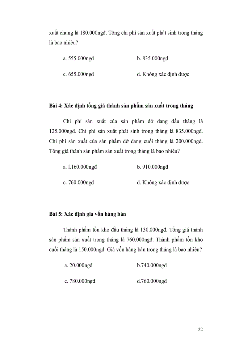 image for page Tài liệu hướng dẫn học tập môn kế toán quản trị