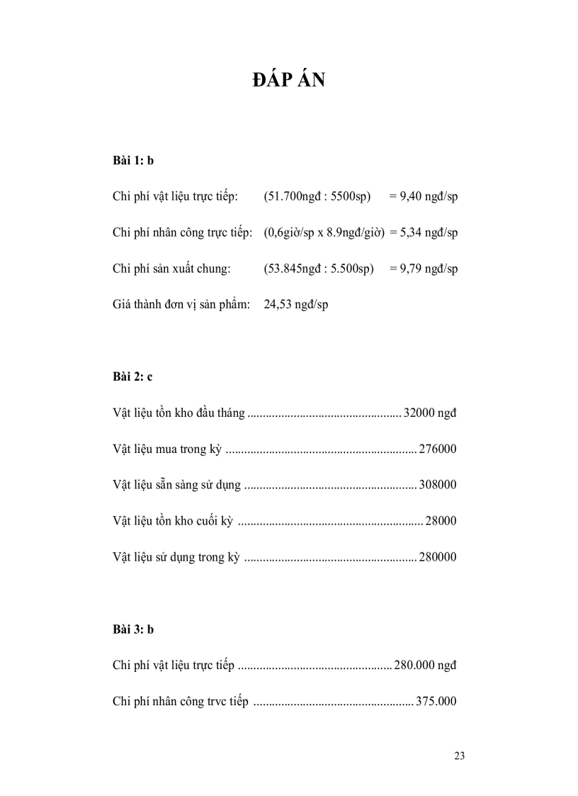 image for page Tài liệu hướng dẫn học tập môn kế toán quản trị