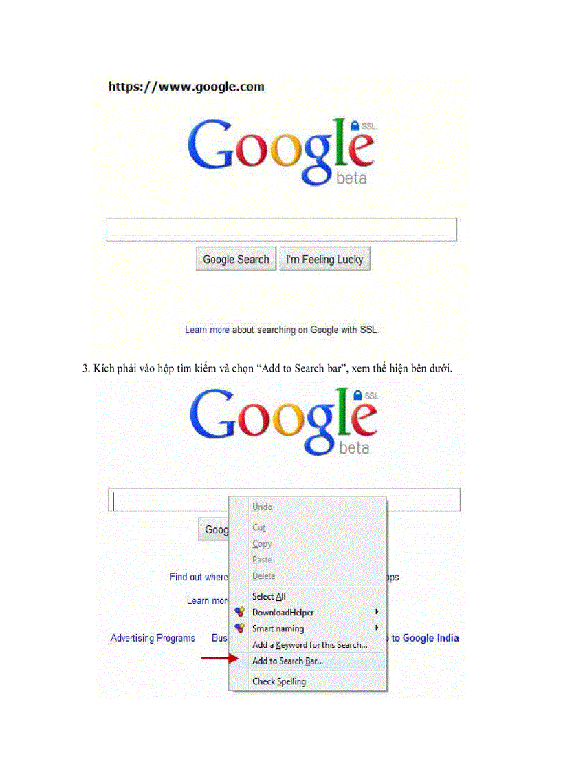 image for page Thực hiện các tìm kiếm Google mã hóa từ Firefox và Chrome