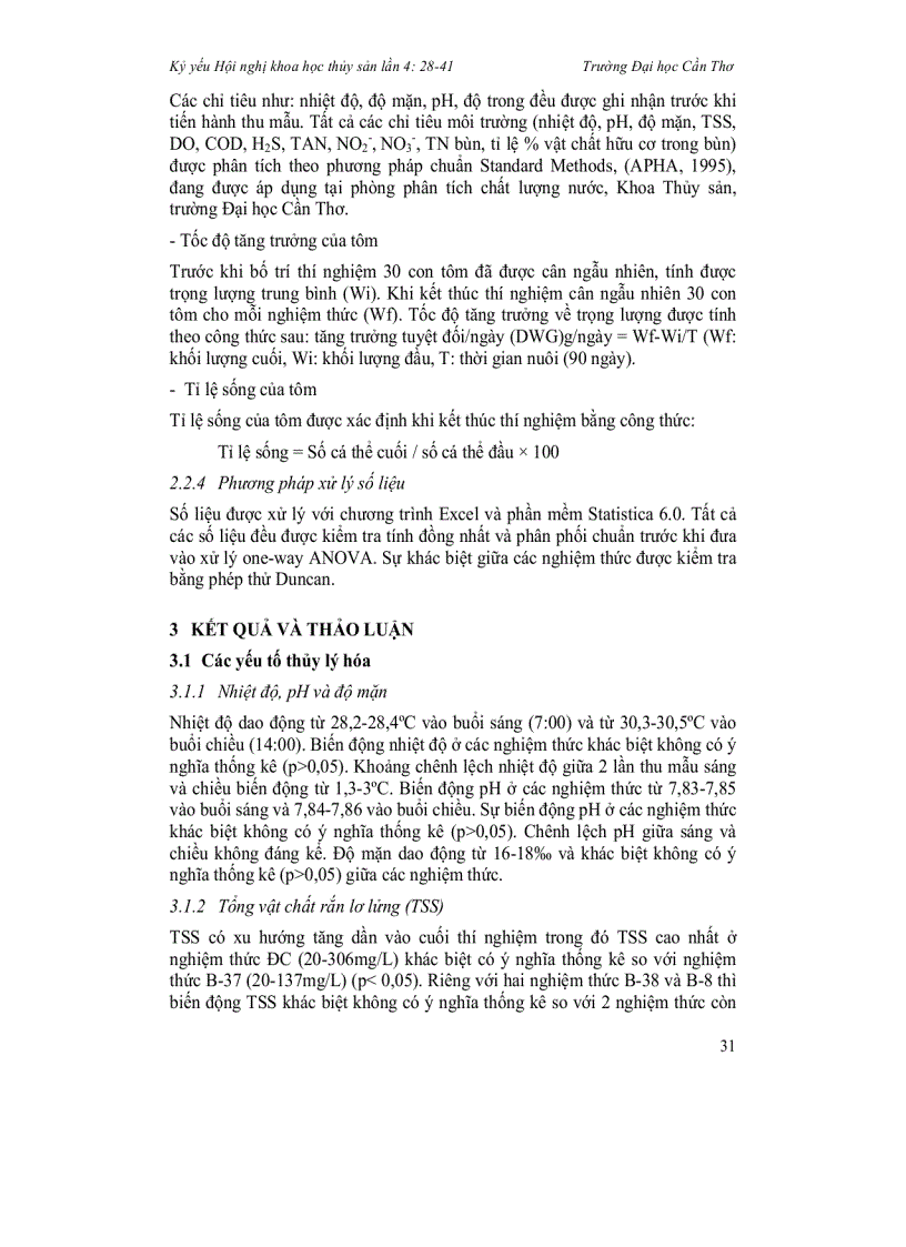 image for page Ảnh hưởng của vi khuẩn Bacillus B8 B37 VÀ B18 lên chất lượng nước bể tôm sú Penaeus monodon