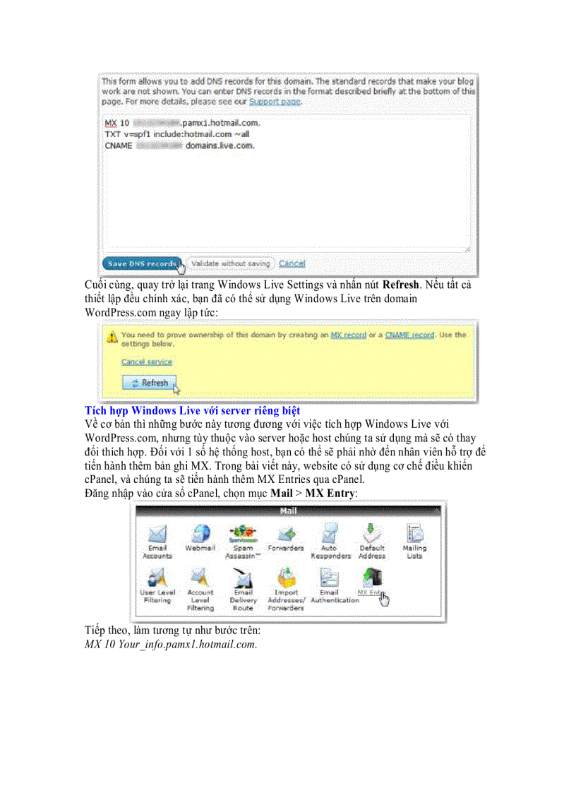 image for page Thêm ứng dụng Windows Live Apps miễn phí vào blog