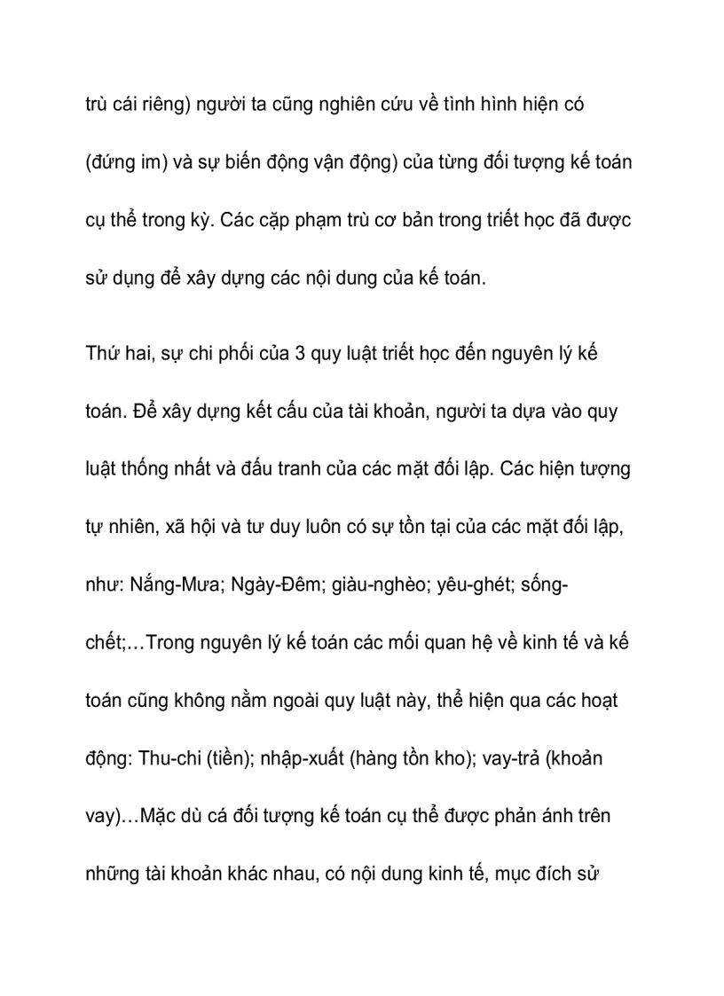 image for page Phép biện chứng duy vật trong nguyên lý kế toán
