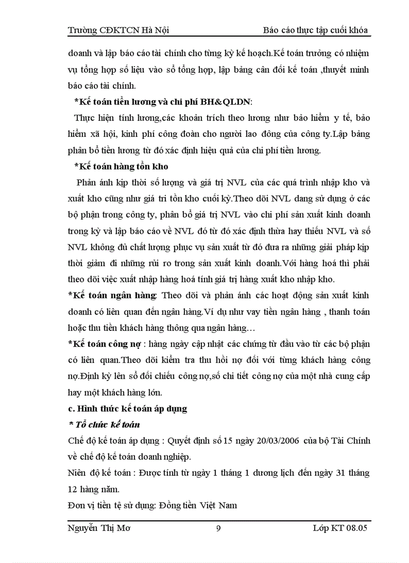 image for page Báo cáo thực tập Tìm hiểu về nghiệp vụ kế toán