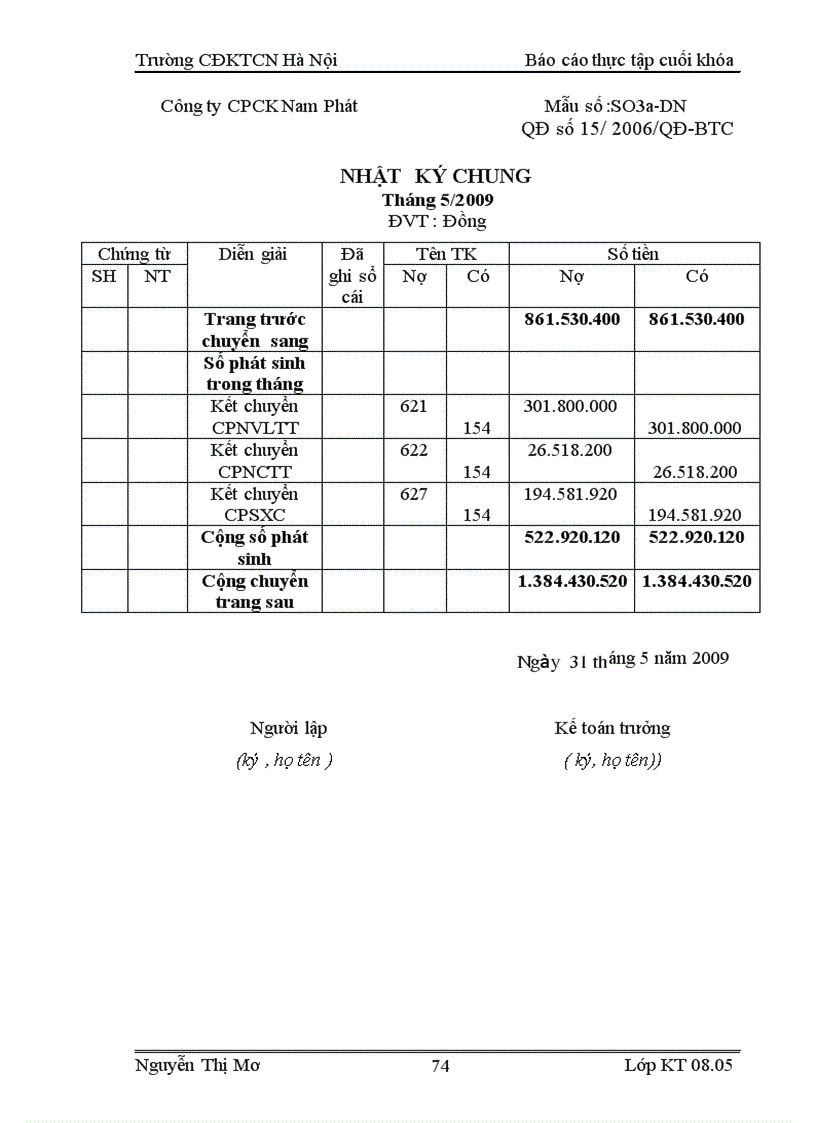 image for page Báo cáo thực tập Tìm hiểu về nghiệp vụ kế toán