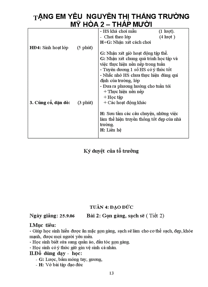 image for page Bộ giáo án lớp 1 cktkn kns bvmt tthcm