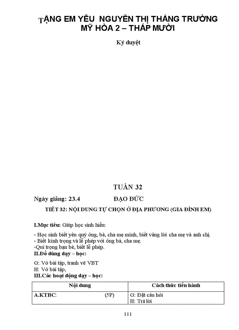 image for page Bộ giáo án lớp 1 cktkn kns bvmt tthcm