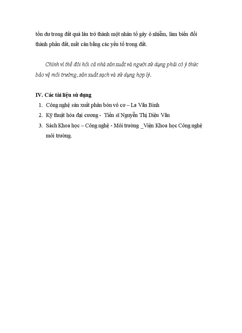 image for page Tìm hiểu về công nghệ sản xuất phân lân nung chảy và vấn đề môi trường