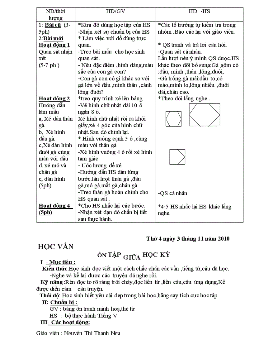 image for page Giao an lop 1 Tuan 10