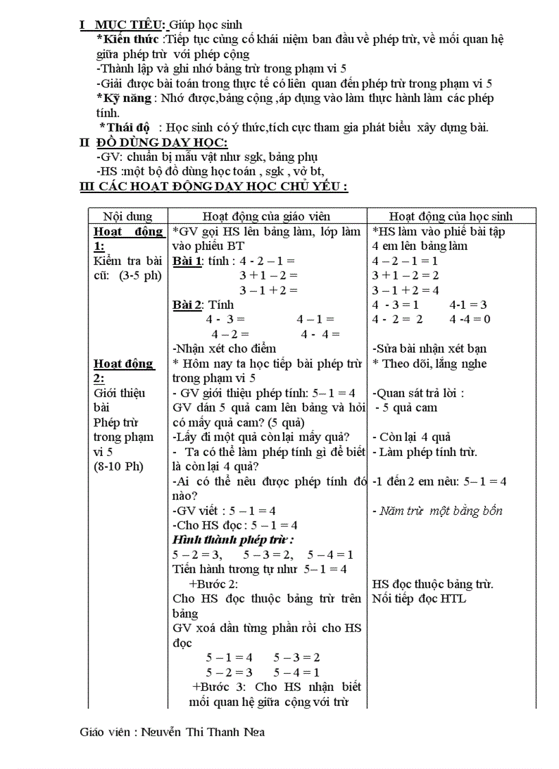 image for page Giao an lop 1 Tuan 10