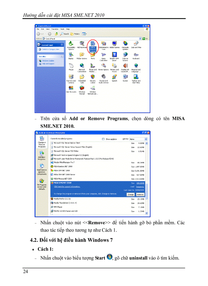 image for page Hướng dẫn cài đặt MISA SME NET 2010