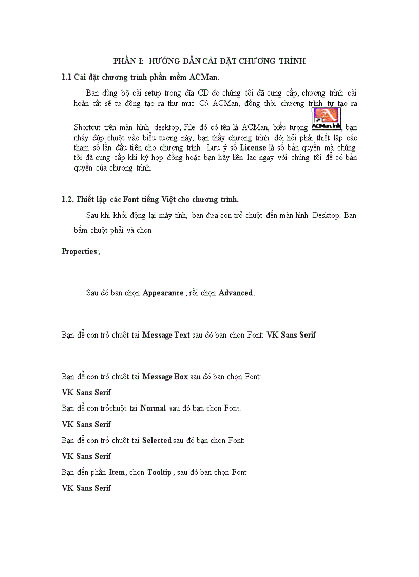 image for page Hướng dẫn cài đặt và sử dụng phần mềm ACMan