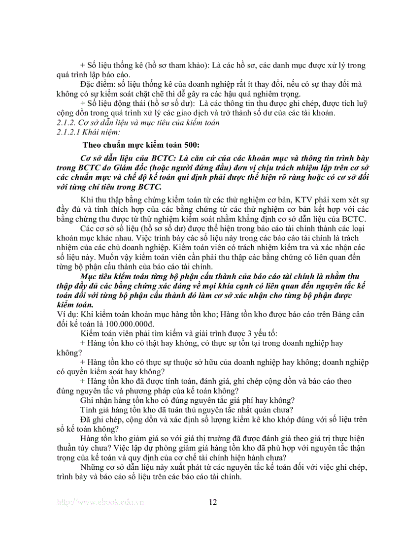 image for page Bài Giảng Kiểm Toán