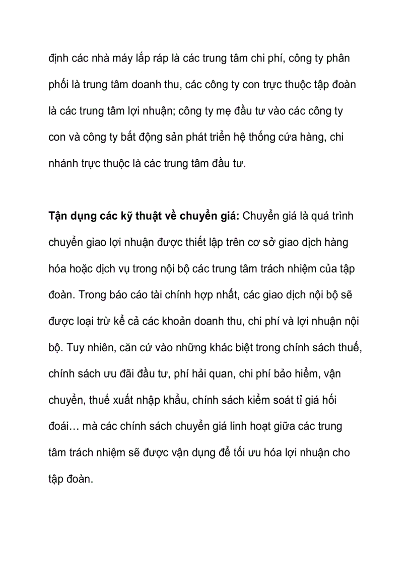 image for page Kế toán trách nhiệm Vũ khí của công ty lớn