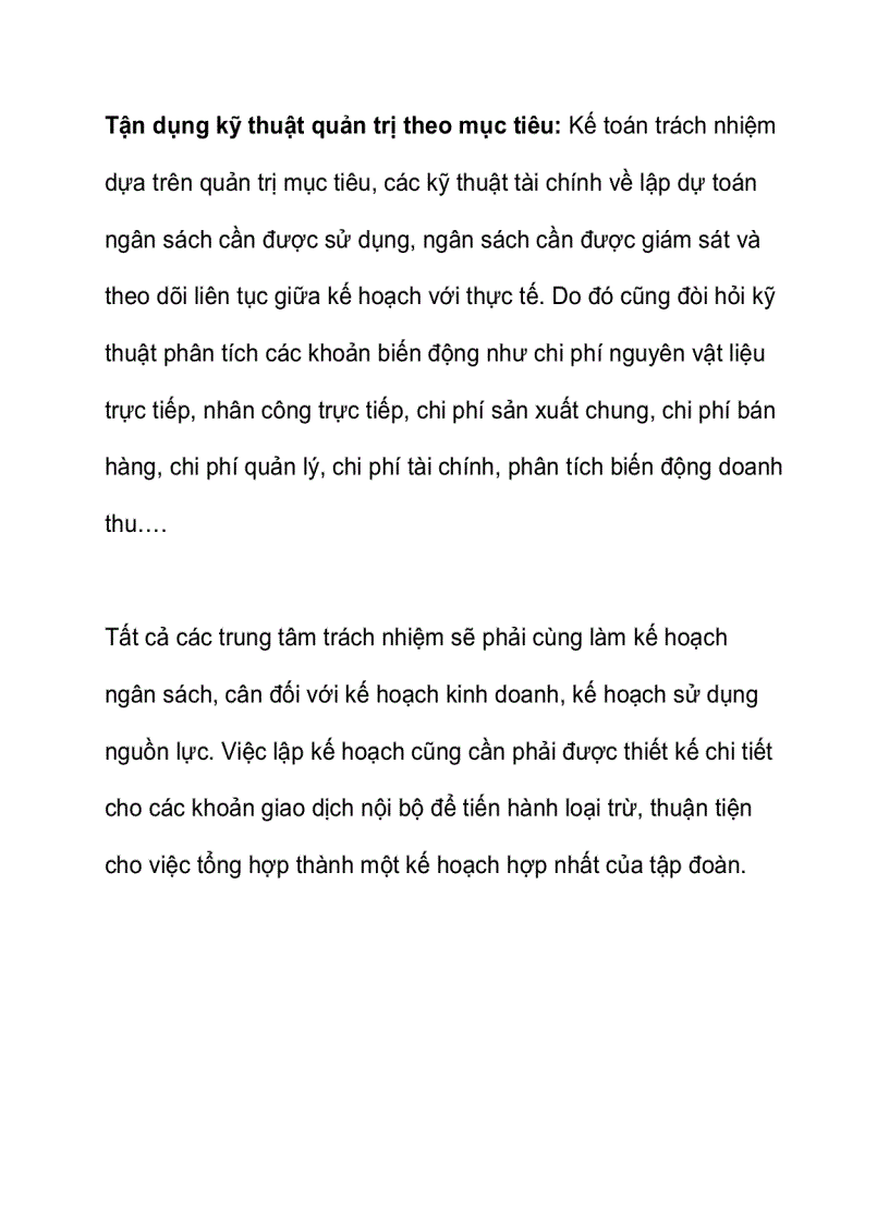 image for page Kế toán trách nhiệm Vũ khí của công ty lớn