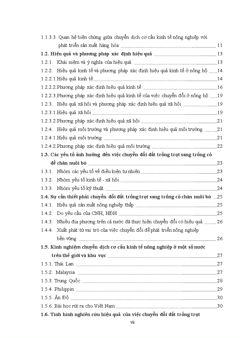 image for page Hiệu quả của việc chuyển đổi đất trồng trọt sang trồng cỏ nuôi bò ở huyện An Nhơn tỉnh Bình Định