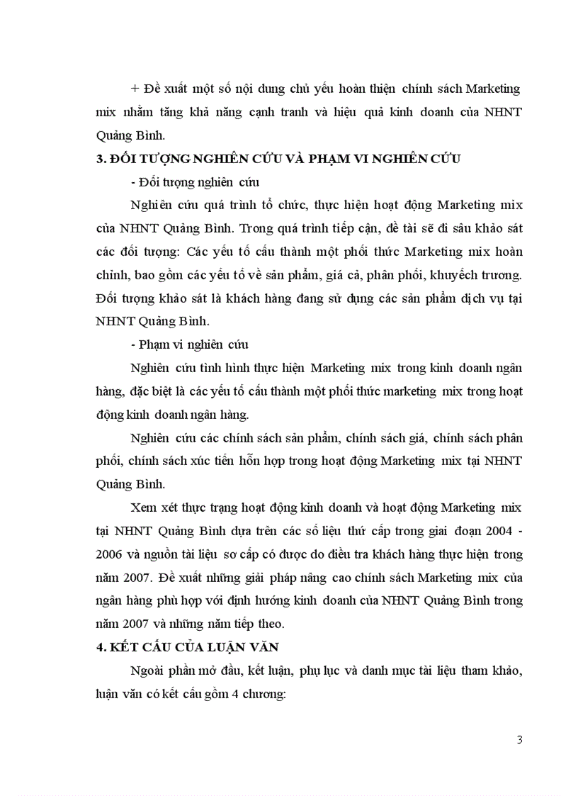 image for page Định hướng mục tiêu và một số giải pháp nâng cao chính sách Marketing mix tại chi nhánh Ngân hàng VCB Quảng Bình