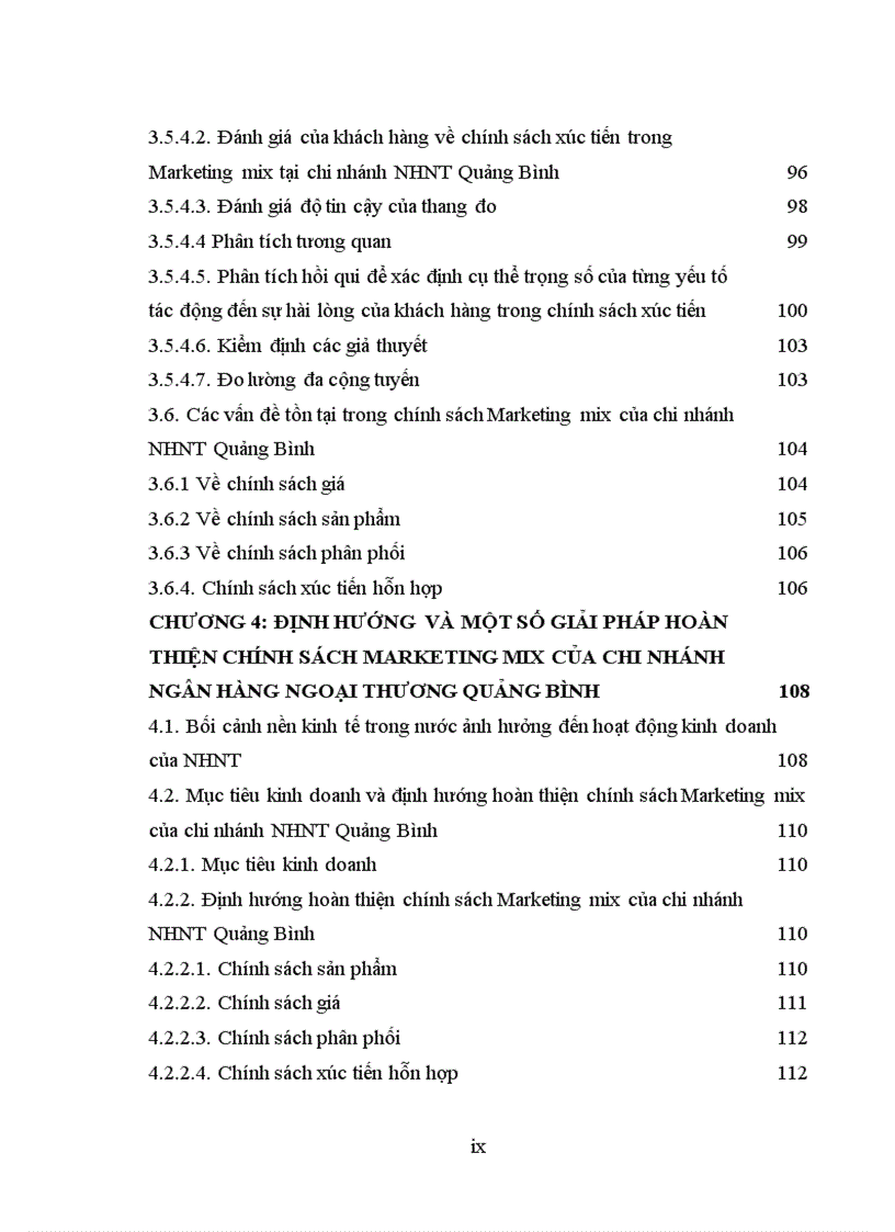 image for page Định hướng mục tiêu và một số giải pháp nâng cao chính sách Marketing mix tại chi nhánh Ngân hàng VCB Quảng Bình