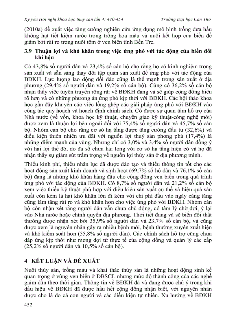 image for page Sinh kế và khả năng thích ứng với biến đổi khí hậu của cộng đồng dân cư ven biển đồng bằng sông cửu long