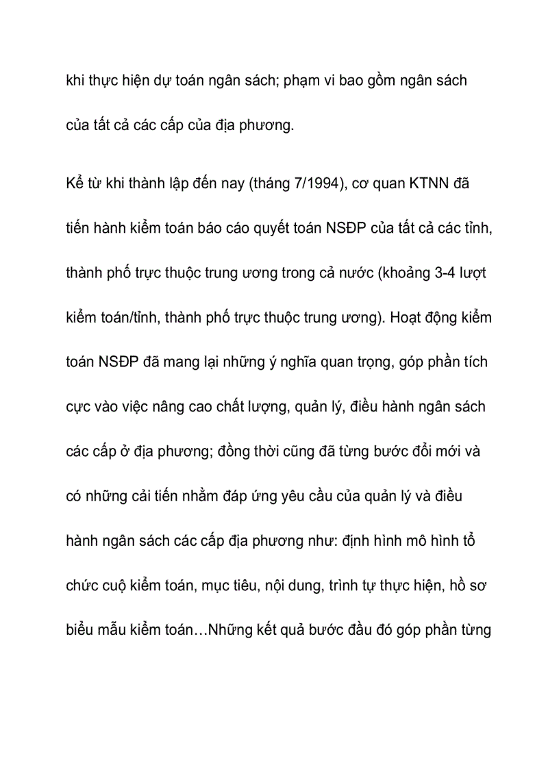 image for page Mối quan hệ giữa KTNN với HĐND và UBND