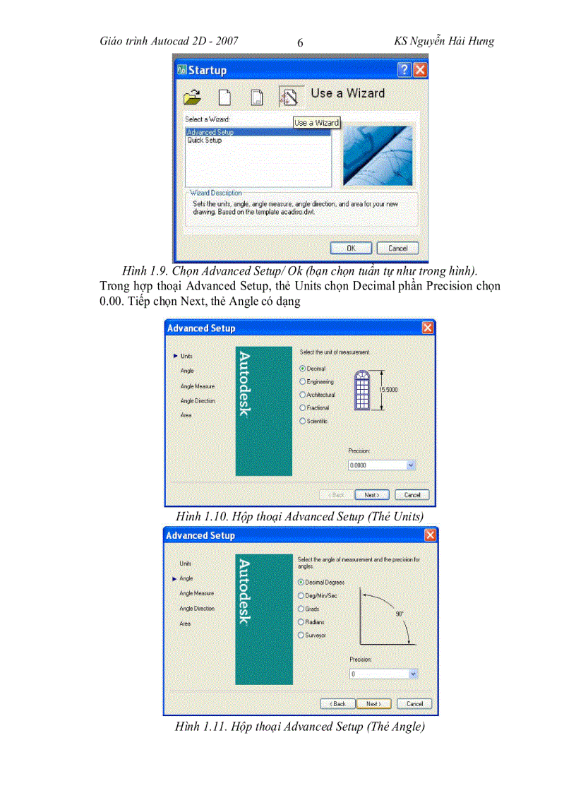 Giáo trình Autocad 2D 2007