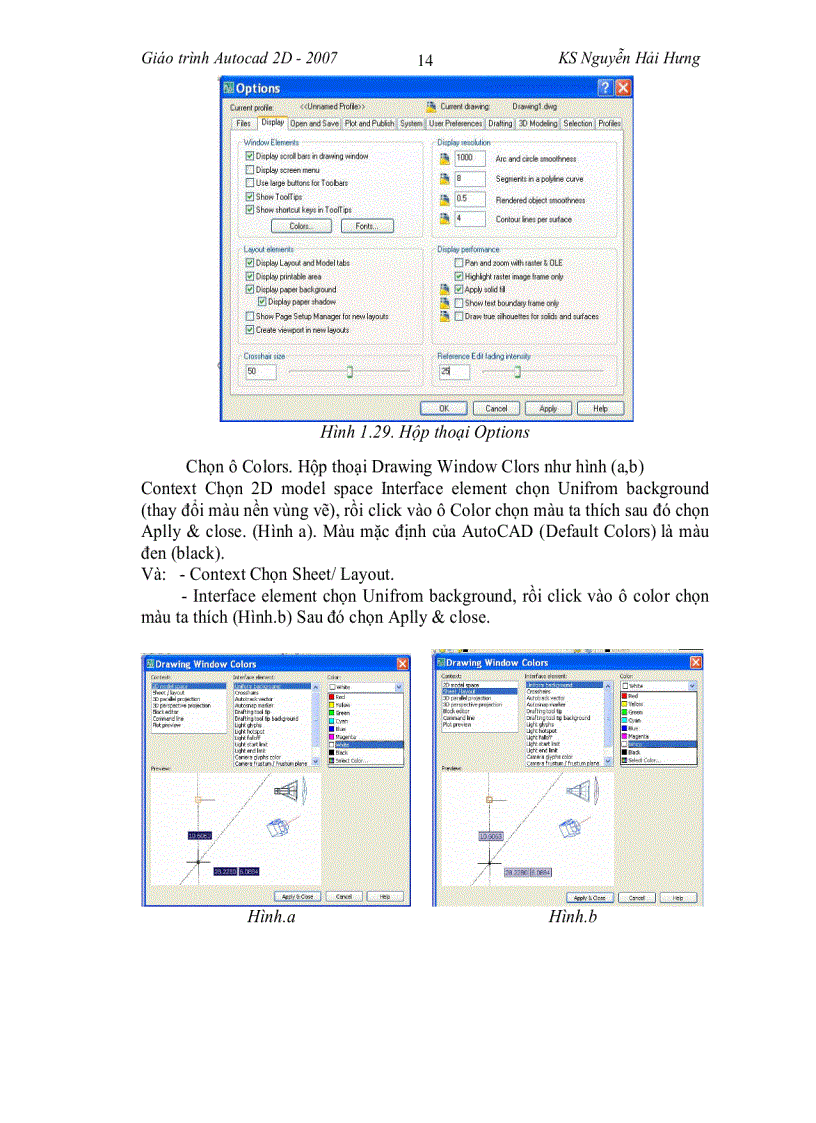 image for page Giáo trình Autocad 2D 2007