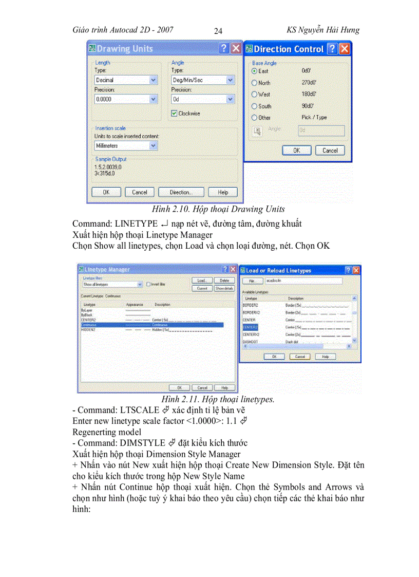 image for page Giáo trình Autocad 2D 2007