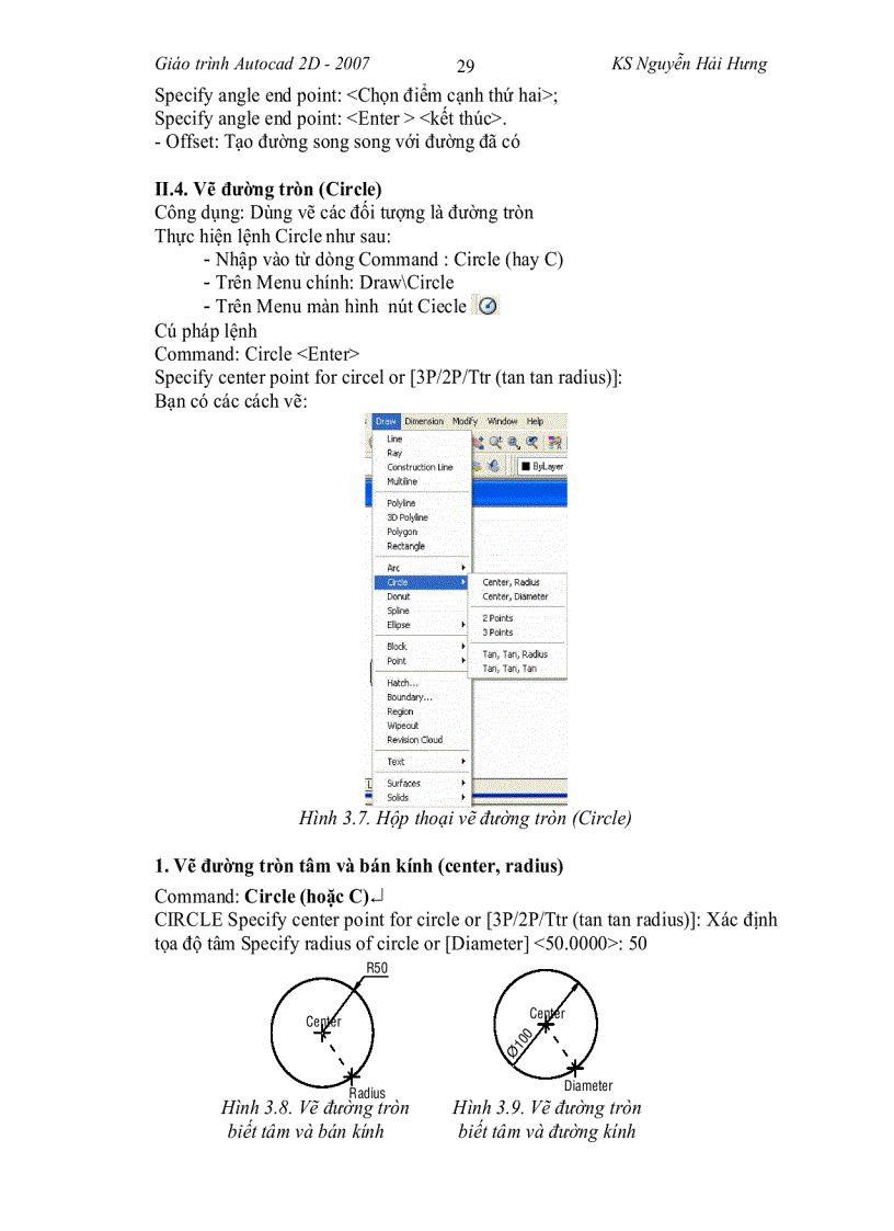 image for page Giáo trình Autocad 2D 2007