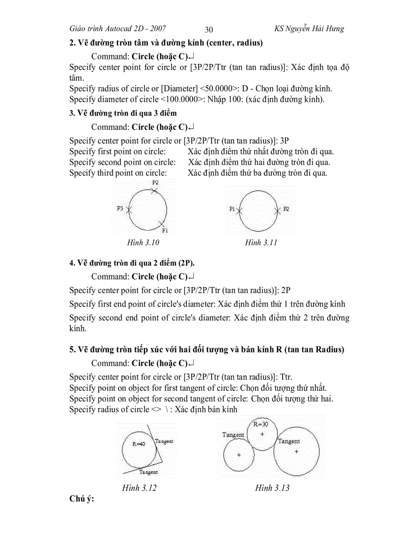 image for page Giáo trình Autocad 2D 2007