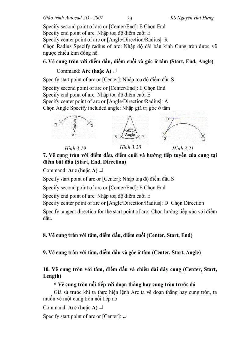 image for page Giáo trình Autocad 2D 2007