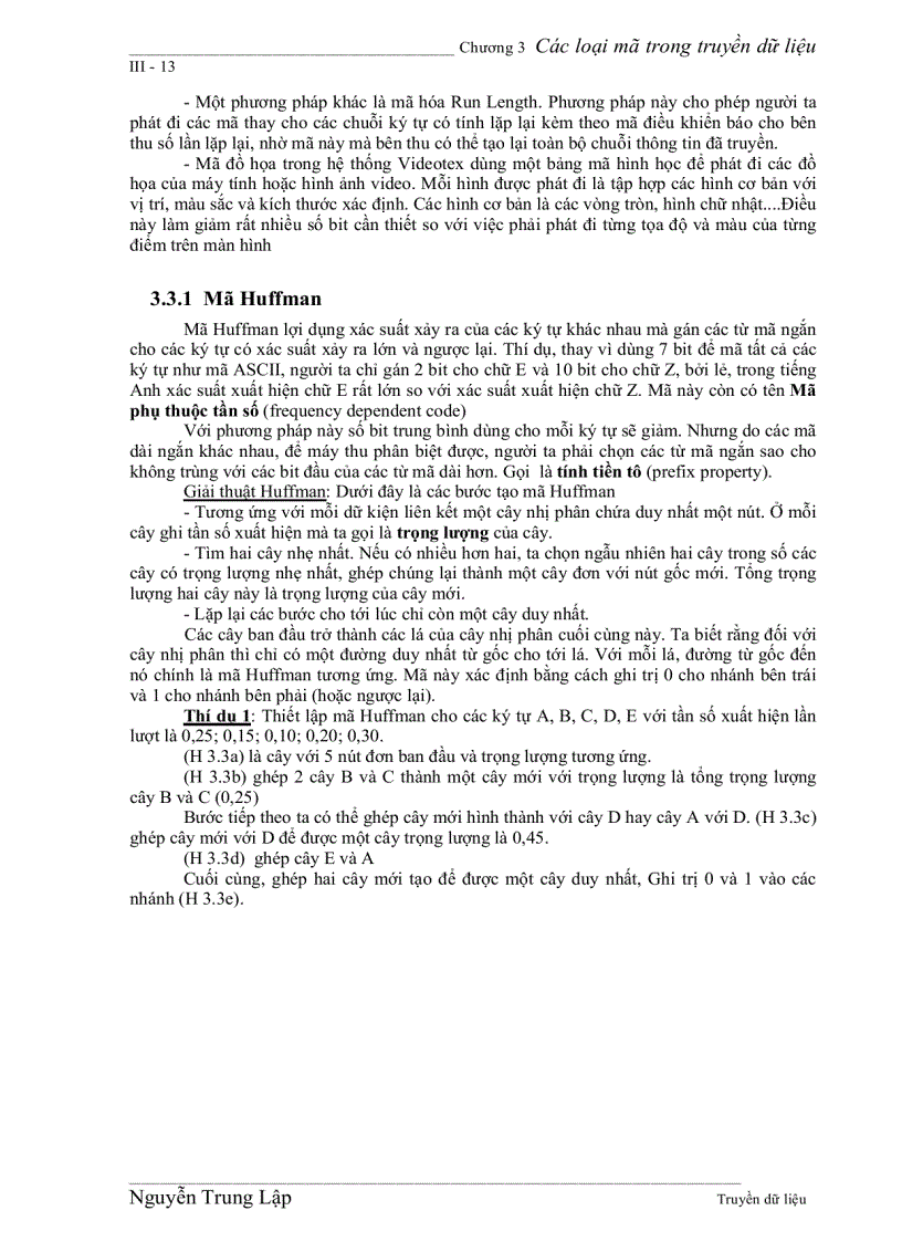 image for page Các loại mã trong truyền dữ liệu