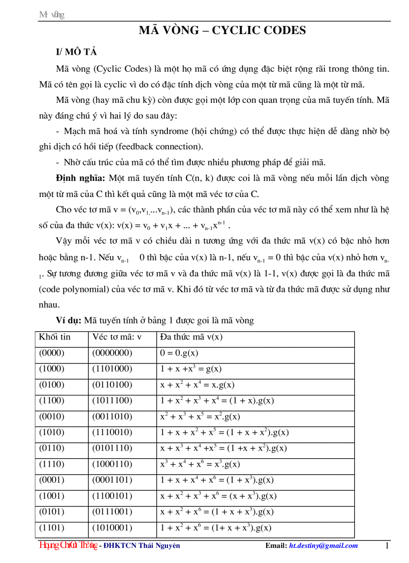 image for page Mã vòng Cyclic codes