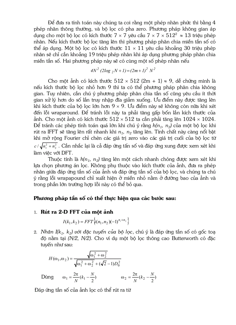 image for page Biến đổi ROURIER rời rạc